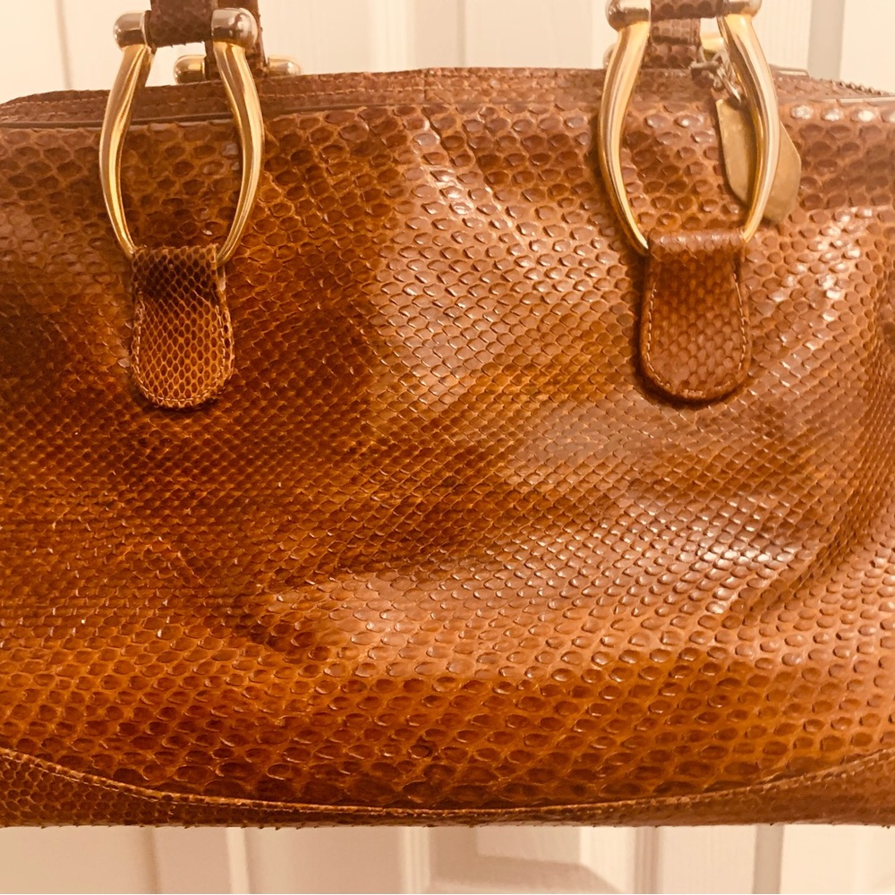Vintage Snakeskin Tote Bag by Supreme